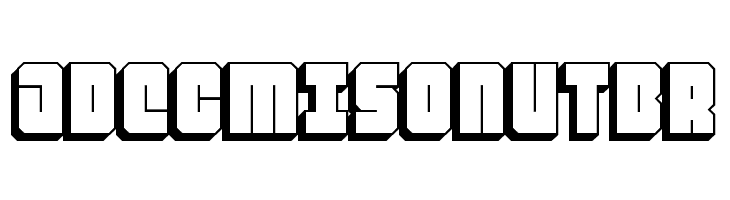 Homebase Super 3D  Free Fonts Download