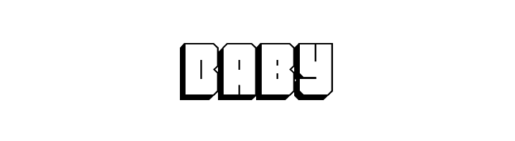 Homebase Super 3D  Free Fonts Download