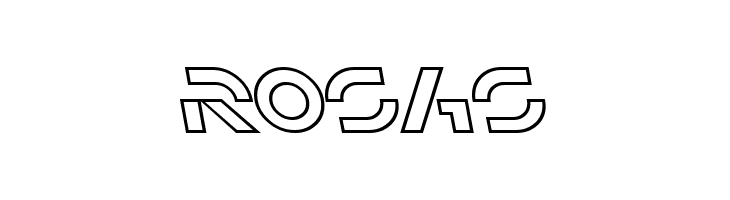 SF Solar Sailer Outline Italic  Free Fonts Download