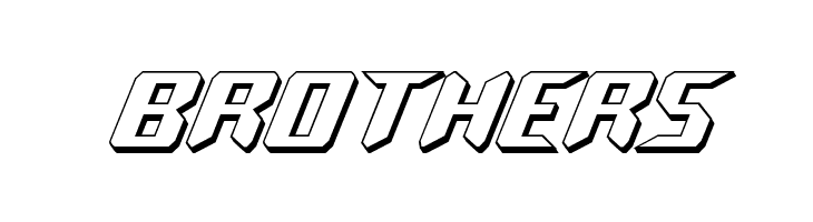 Robo-Clone 3D  Free Fonts Download