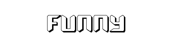 Robo-Clone Straight 3D  Free Fonts Download