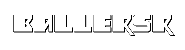 Space Runner 3D  Free Fonts Download