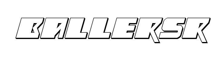 Space Runner 3D Italic  Free Fonts Download