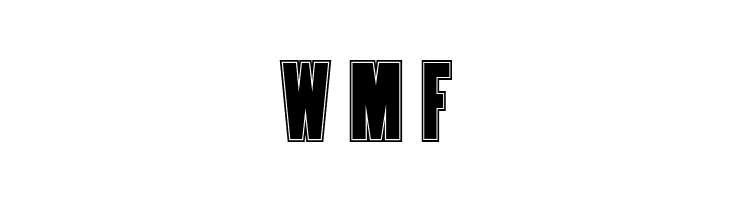 Copper Canyon Inline WBW  Free Fonts Download