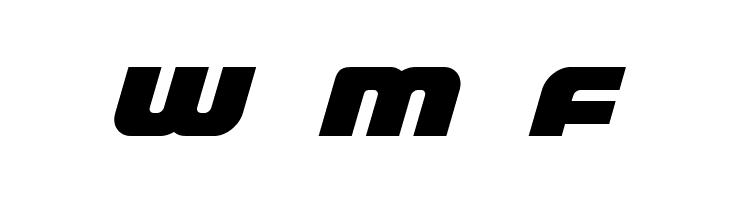 Front Runner Title Italic  Free Fonts Download