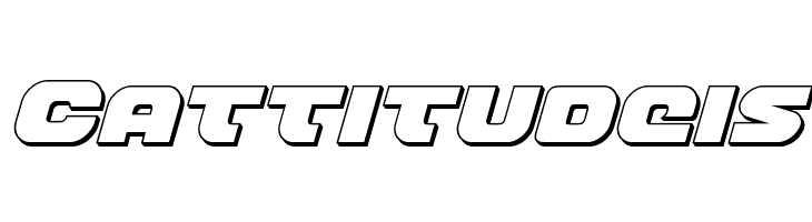 Front Runner 3D Italic  Free Fonts Download