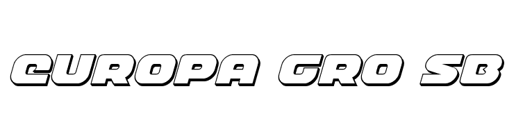 Front Runner 3D Italic  Free Fonts Download