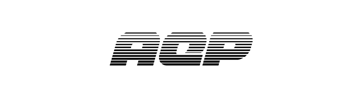 Front RunnerGradient Italic  Free Fonts Download