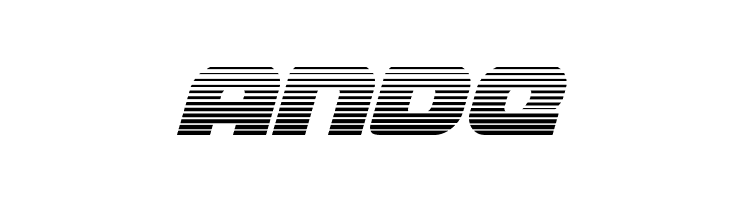 Front RunnerGradient Italic  Free Fonts Download