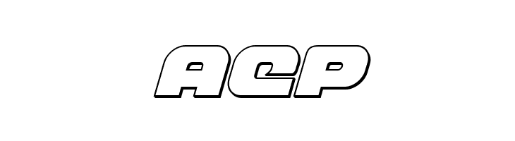 Front Runner Outline Italic  Free Fonts Download