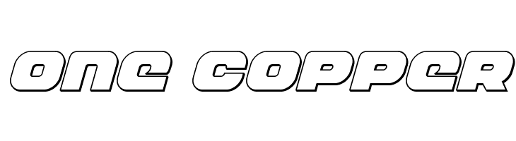 Front Runner Outline Italic  Free Fonts Download