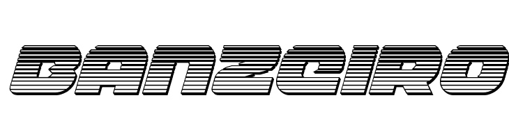 Front RunnerChrome Italic  Free Fonts Download