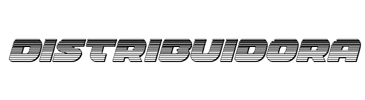 Front RunnerChrome Italic  Free Fonts Download