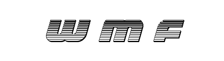 Front RunnerChrome Italic  Free Fonts Download