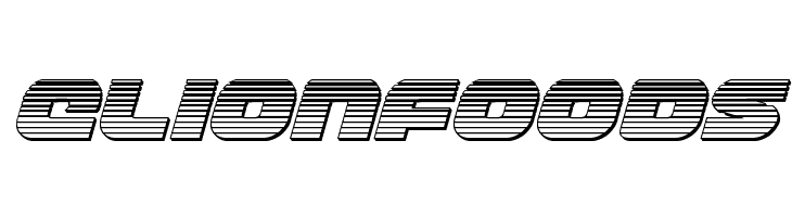 Front RunnerChrome Italic  Free Fonts Download