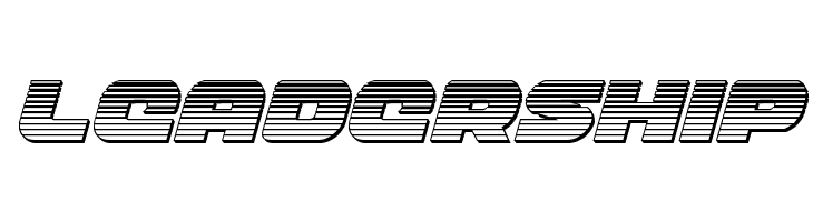 Front RunnerChrome Italic  Free Fonts Download