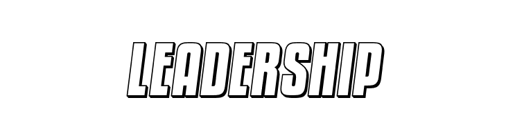 Special Agent 3D Semi-Italic  Free Fonts Download