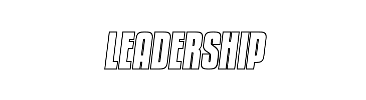 Special Agent Outline SemiItal  Free Fonts Download