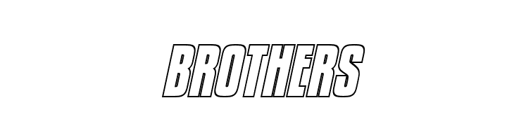 Special Agent Outline Italic  Free Fonts Download