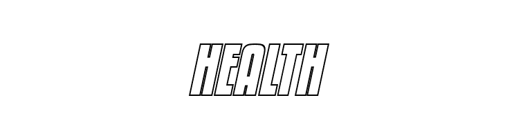 Special Agent Outline Italic  Free Fonts Download