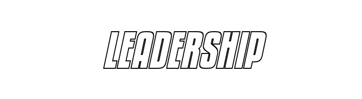 Special Agent Outline Italic  Free Fonts Download