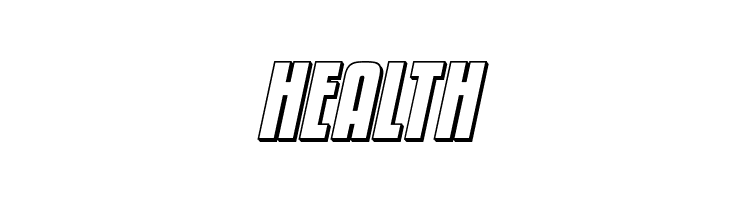 Special Agent 3D Italic  Free Fonts Download