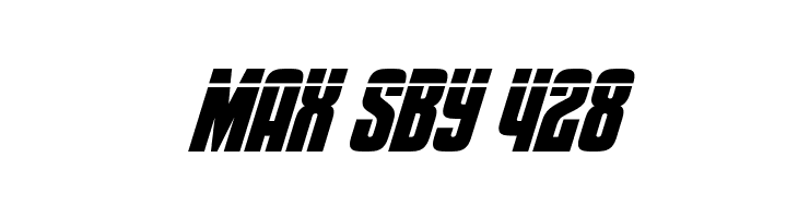 Special Agent Laser Super-Ital  Free Fonts Download