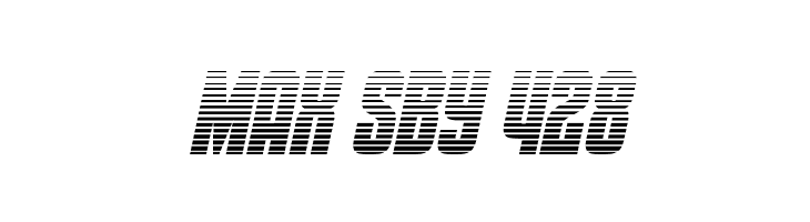 Special Agent Gradient Italic  Free Fonts Download