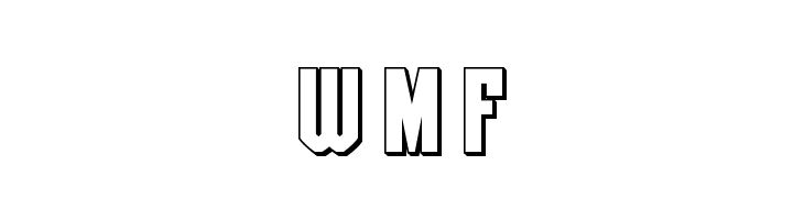 Special Agent 3D  Free Fonts Download