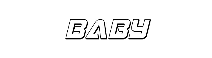 Astro Armada 3D Italic  Free Fonts Download