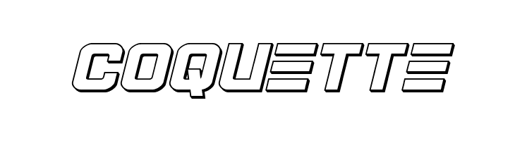 Astro Armada 3D Italic  Free Fonts Download