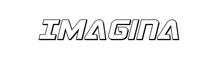 Astro Armada 3D Italic  Free Fonts Download