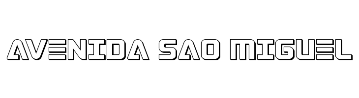 Astro Armada 3D  Free Fonts Download