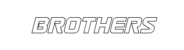 Astro Armada Outline Italic  Free Fonts Download