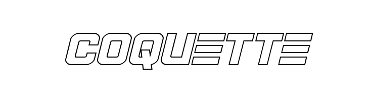 Astro Armada Outline Italic  Free Fonts Download