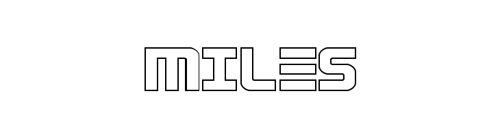 Astro Armada Outline  Free Fonts Download