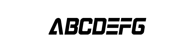 Astro Armada Condensed Semi-It  Free Fonts Download