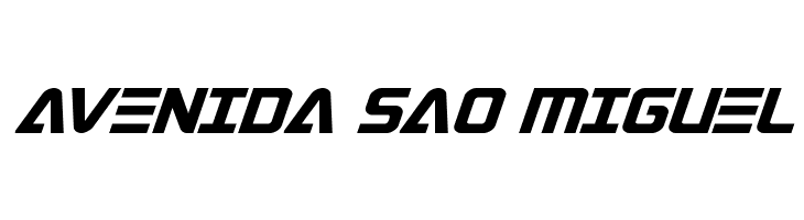 Astro Armada Super-Italic  Free Fonts Download