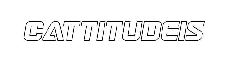 Astro Armada Outline Semi-Ital  Free Fonts Download
