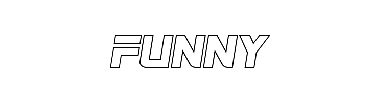 Astro Armada Outline Semi-Ital  Free Fonts Download