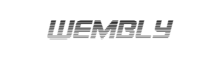 Astro Armada Gradient 2 Italic  Free Fonts Download