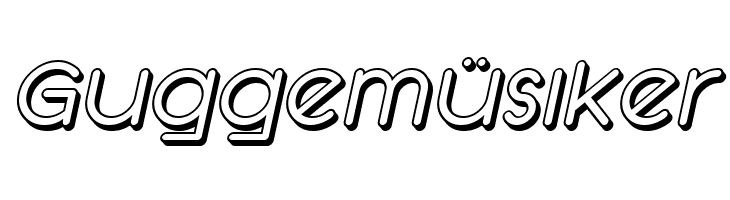 SF Orson Casual Shaded Oblique  Free Fonts Download