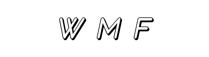 SF Orson Casual Shaded Oblique  Free Fonts Download