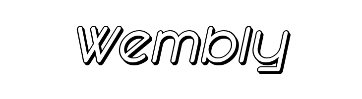 SF Orson Casual Shaded Oblique  Free Fonts Download