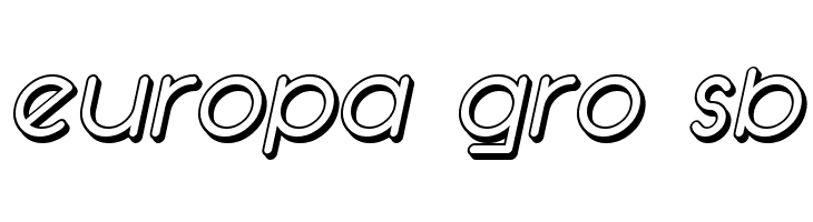 SF Orson Casual Shaded Oblique  Free Fonts Download