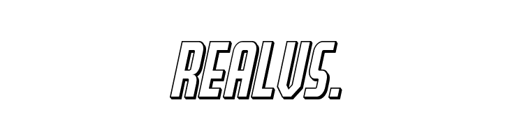 Peace & Houston 3D Italic  Free Fonts Download