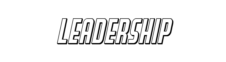 Peace & Houston 3D Italic  Free Fonts Download