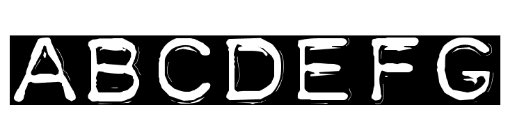 DymoFontInvers  Free Fonts Download