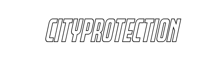 Peace & Houston Outline Italic  Free Fonts Download