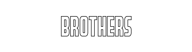 Peace & Houston Outline  Free Fonts Download